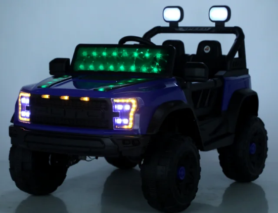 صورة جيب أطفال الوردي ماطورين 12 فولت